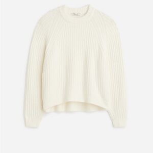 Madewell Ribbed Cotton blend Sweater